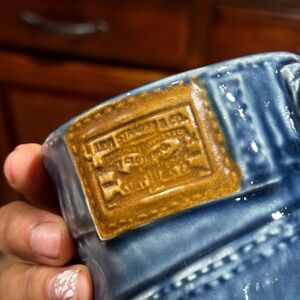 Levi's Deniem 1980 ceramic coffee cup